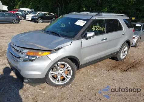 2014 Ford Explorer Limited from USA, damaged, VIN 1FM5K7F91EGA21691